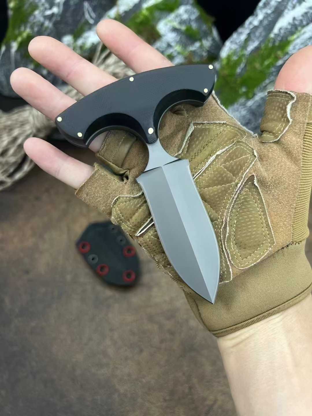 G10 Push Knife Dagger - Utility knife.ca