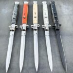 13 Inch Italian Stiletto Switchblade Knife – Automatic