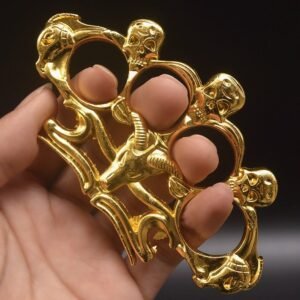 Sheep skull knuckle martial arts practice four finger boxing gloves