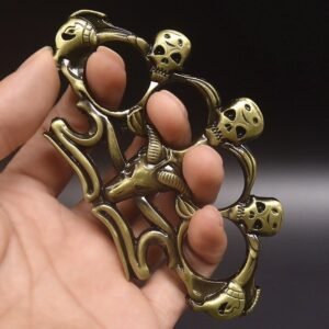 Sheep skull knuckle martial arts practice four finger boxing gloves