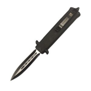 4.15INCH Dual Action stiletto knife-Black - Image 3