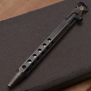 Brass Tactical Pen Handmade Machine Gun Pen - Image 2