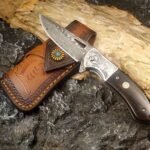 Damascus Folding Knife – High Hardness Outdoor Camping Knife