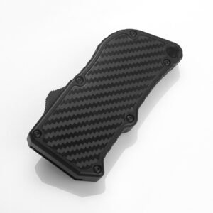 OTF Box Cutter Carbon Fiber Utility Knife Equipped With 5 Blades - Image 12