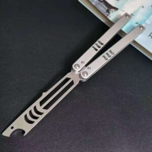 Aluminum handle beginner outdoor practice knife - Image 4