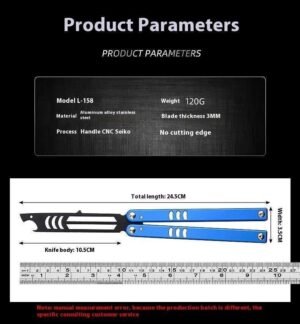 Aluminum handle integrated CSGO peripheral Butterfly Trainer - Image 4