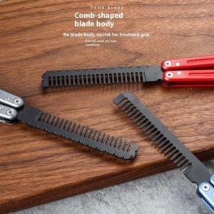 Stainless steel comb Aluminum Handle Practice CSGO - Image 2