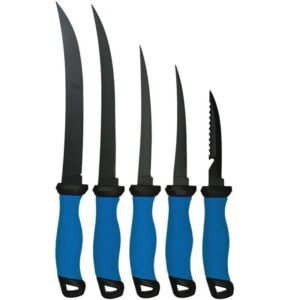 Customized Non-stick Coating Pp+tpr Soft Handle High Carbon Stainless Steel Cutting Fishing Knives Fish Fillet Knife - Image 5