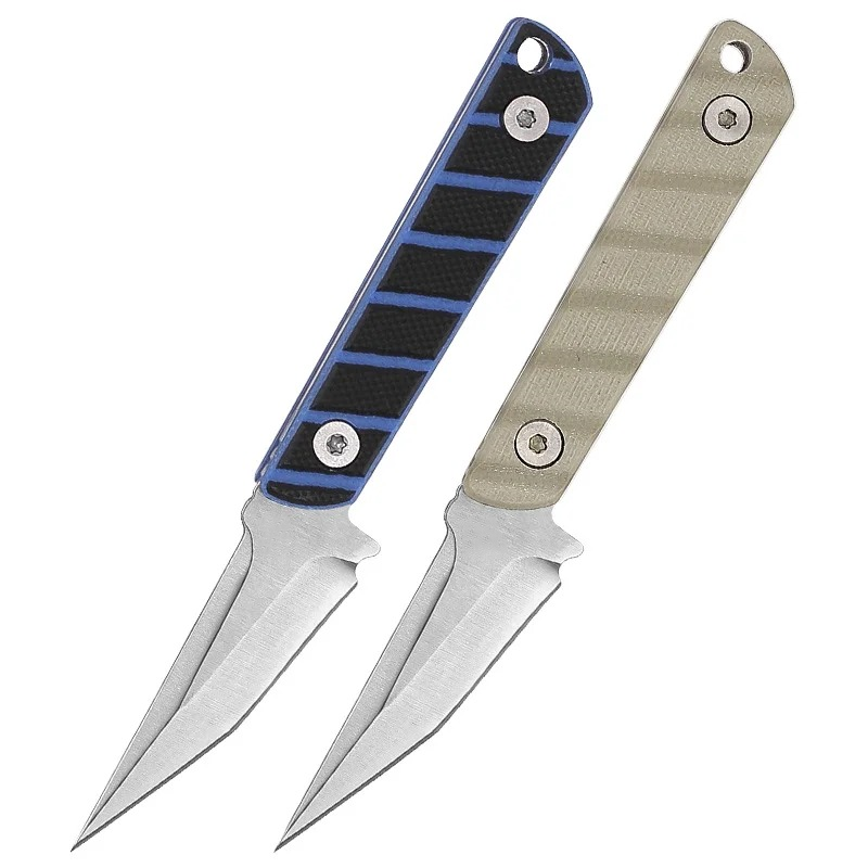 imgi_8_O1CN01gstM8m1wqTd0GteuR_2215444756359-0-cib.webp G10 Handle Neck Knife – Compact Fixed Blade Mini EDC Knife - Image 1