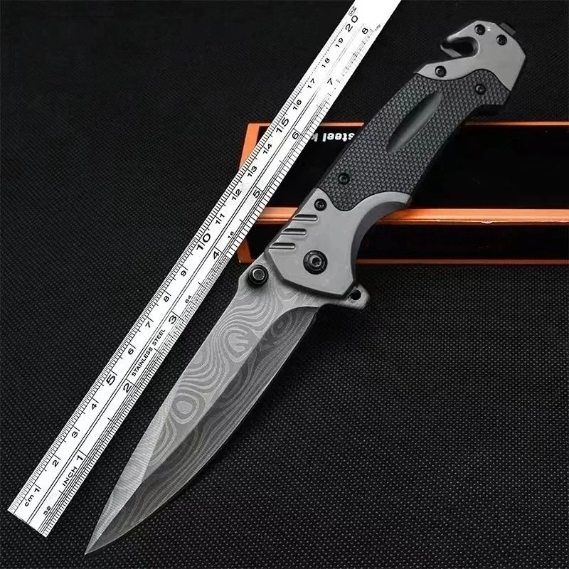 imgi_9_O1CN01VLV0WC1j8shPL1HV9_2215366204504-0-cib.webp Portable outdoor hunting knife high hardness knife sharp folding knife - Image 1