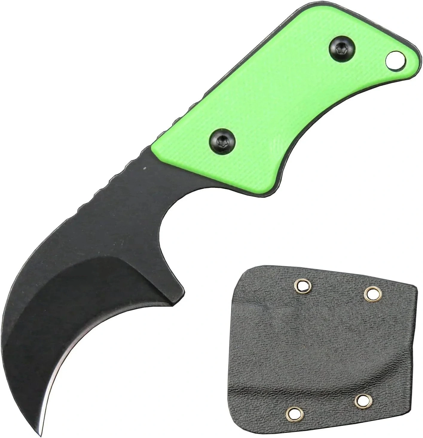 imgi_9_O1CN01r7uZwP1qdkrbgucGI_4128405519-0-cib.webp Neck Knife G10 handle with kydex sheath EDC tool - Image 1