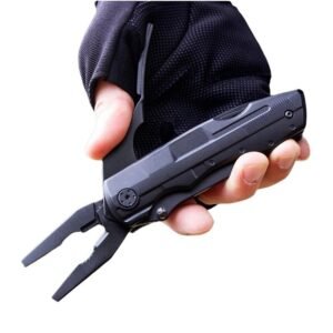 Multi-function tactical folding knife with pliers - a portable multi-tool for outdoor survival EDC - Image 2