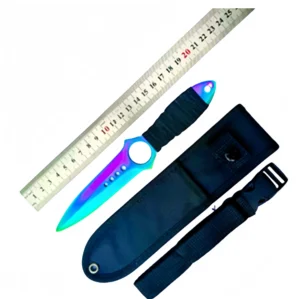 Tethered Skeleton Knife Outdoor High Hardness Army Knife Stainless Steel Small Straight Knife - Image 4