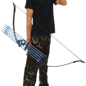 Recurve bow and arrow set shooting outdoor sports alloy adjustable straight pull bow scenic area fishing competition professional entry - Image 4