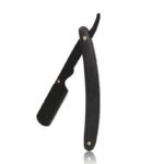 Elegant Black Straight Razor for Men