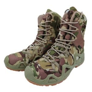 High medium and low-top camouflage tactical boots outdoor training and hiking shoes - Image 3