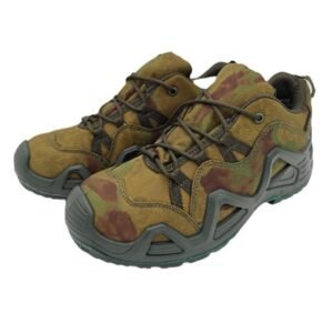 High medium and low-top camouflage tactical boots outdoor training and hiking shoes - Image 11