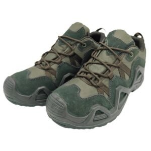 High medium and low-top camouflage tactical boots outdoor training and hiking shoes - Image 12