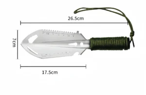 Outdoor multi-function engineer shovel garden shovel digging wild vegetables, catching the sea and digging soil, household flower planting tools mini portable hand shovel - Image 2