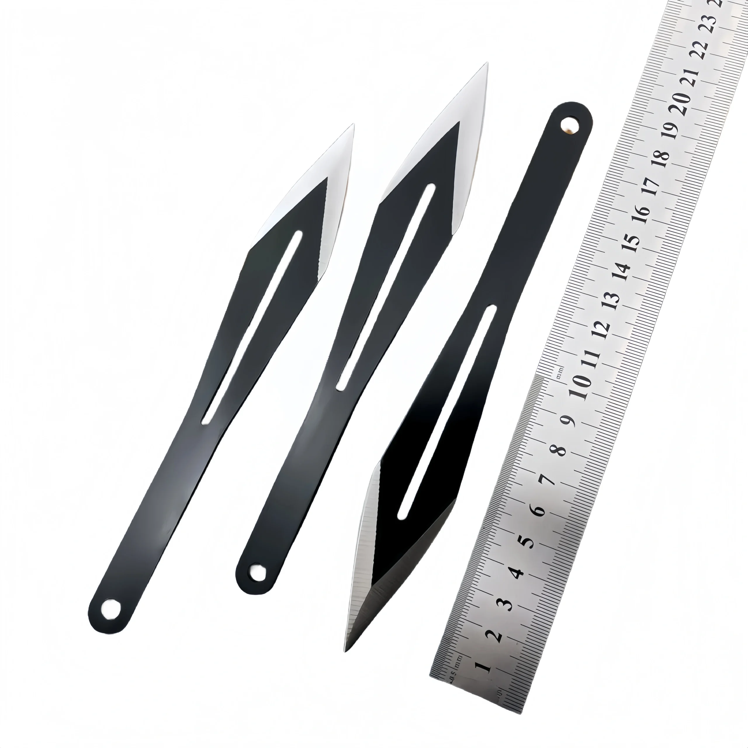 O1CN01k1MGCL1tbPlFbr5rg_2219538605920-0-cib-scaled-1.webp Outdoor training darts, ninja darts, Tangmen hidden weapons, straight flying, rotating flying darts, martial arts throwing knives, tea needle throwing knives - Image 1