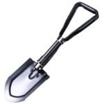 Multifunctional large engineer shovel folding shovel outdoor large shovel picnic field shrink mountain shovel
