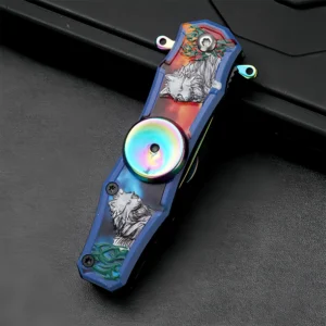 Fidget Spinner Knife EDC Multi-purpose Pocket Knife - Image 2
