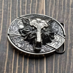 Wolf knife buckle belt buckle knife
