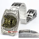 New stainless steel faucet belt buckle knife