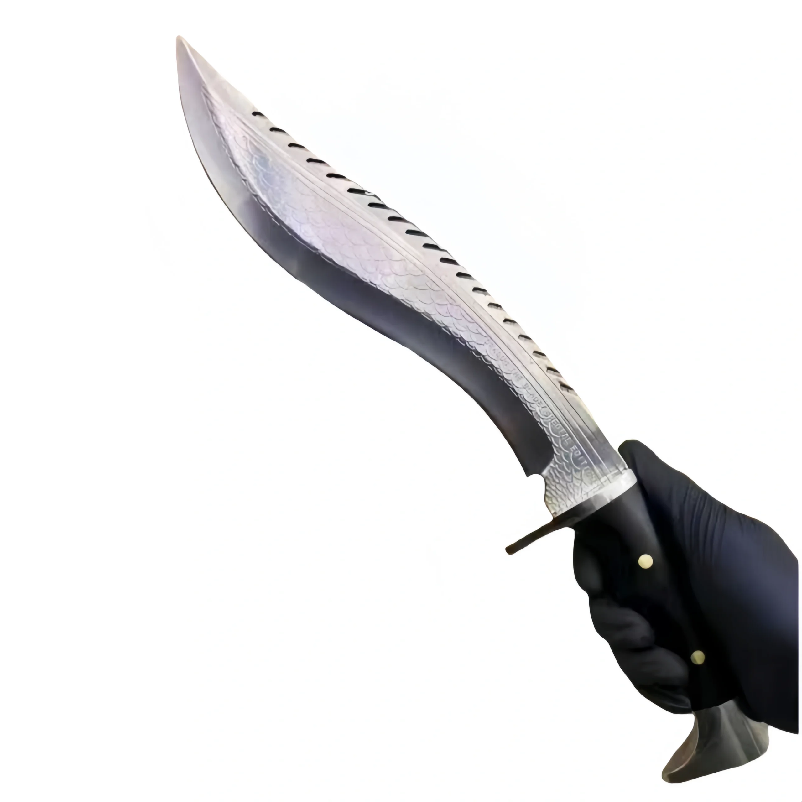 20251203151908_995_107-1-scaled-1.webp Dragon Scale kukri Knife, A8 Alloy Steel One-Piece kukri Knife - Image 1