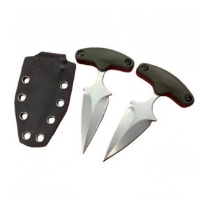 Bee Stinger Green G10 Push Dagger