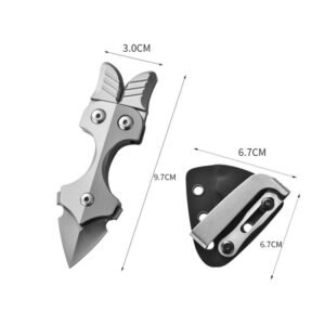 Multifunction Titanium Alloy Push Dagger - Image 2