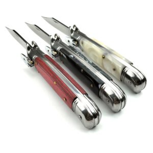 AKC 8-inch Flip Hand Guard Side-Opening Switchblade - Image 4