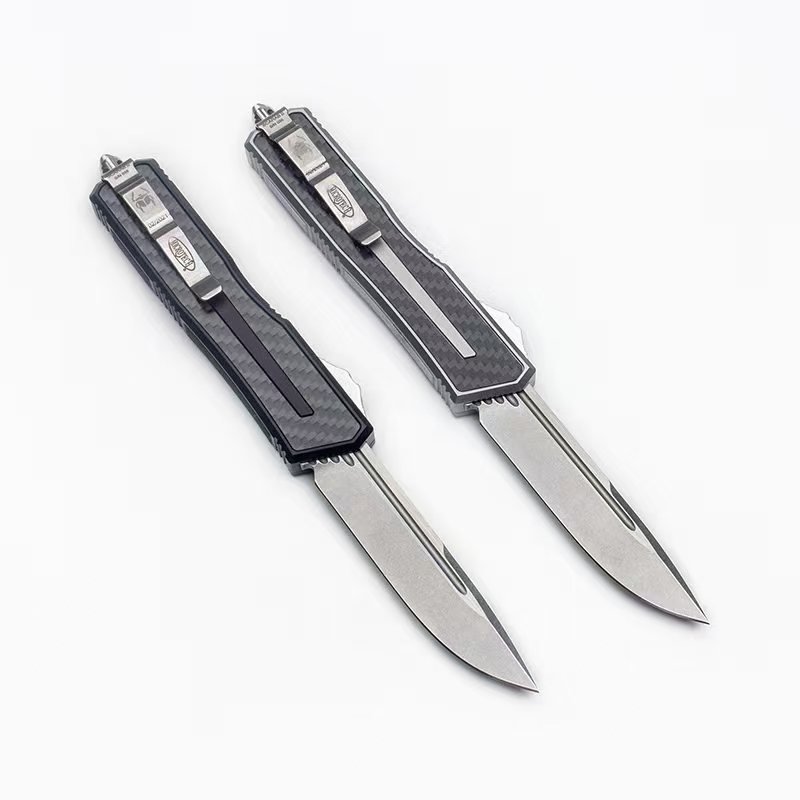 33d516ef-f8ce-4512-988e-6cf8ae91c299.jpeg Microtech New Navy Beetle 2nd Generation Carbon Fiber OTF Knife - Image 1