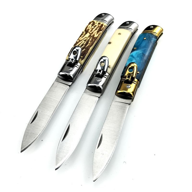 6c89e58a-ad7f-474f-84c6-4f1892e22d86.jpeg AKC 8-inch Flip Side-Opening Switchblade - Image 1