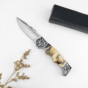 (F246) Sika Deer Fold Folding Knife - Image 2