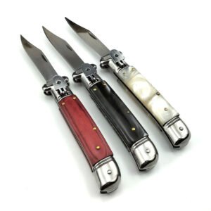 AKC 8-inch Flip Hand Guard Side-Opening Switchblade - Image 2