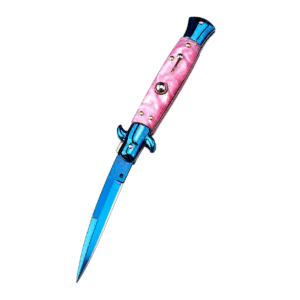 Outdoor Folding Stiletto Knife – Multi-Function Camping Flick Knife - Image 2