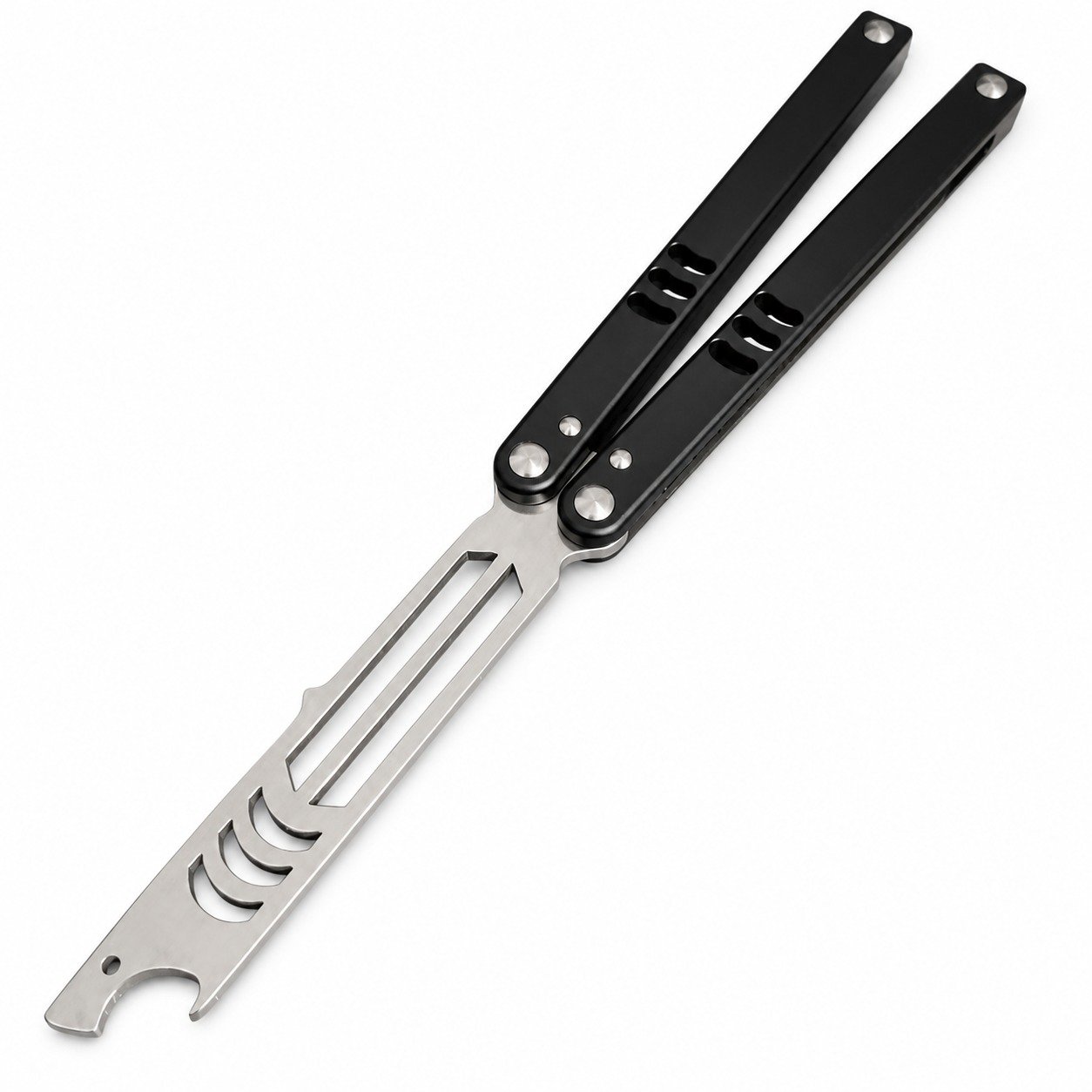 17569-main-white-clean Aluminum handle beginner outdoor practice knife - Image 1