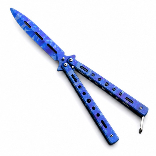 17604-main-white-clean Butterfly Trainer Balisong - Image 1