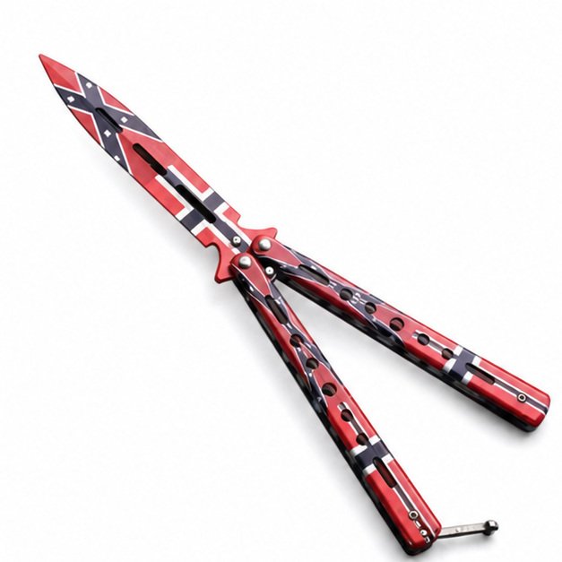 17650-main-white-clean Butterfly Trainer Balisong - Image 1