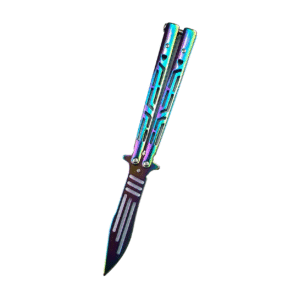 butterfly practice knife unsharpened portable folding - Image 3