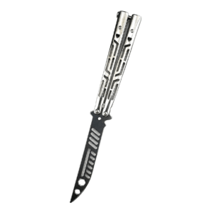 butterfly practice knife unsharpened portable folding - Image 2