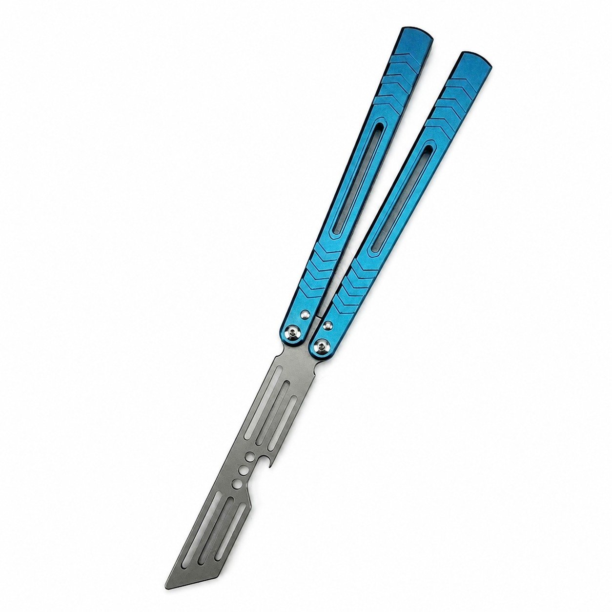 18043-main-white-clean-v3 New Folding Butterfly Knife Training Practice Knife - Image 1