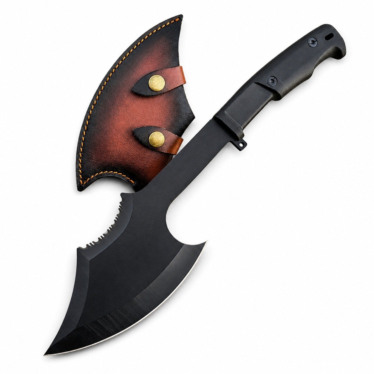 18365-main-white-clean Portable Outdoor Survival Axe – High Hardness Camping Wood Chopping Tool - Image 1