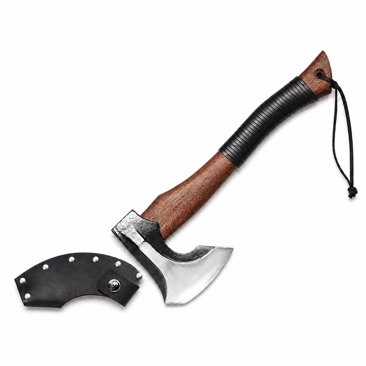 18383-main-white-clean Professional Axe Camping Supplies Military Tactical Ax Outdoors Hand Ax Firewood Multifunctional Hatchet Survival Accessories - Image 1