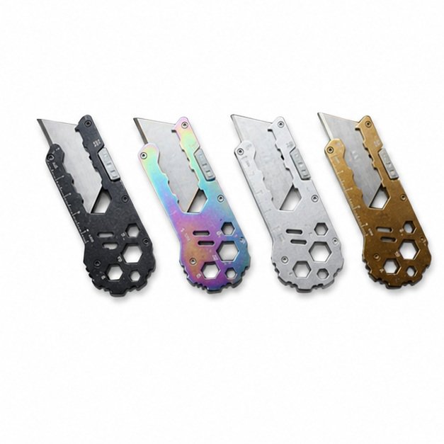 18426-main-white-clean Art Knife EDC Multi-Purpose Box Cutter Utility Knife - Image 1