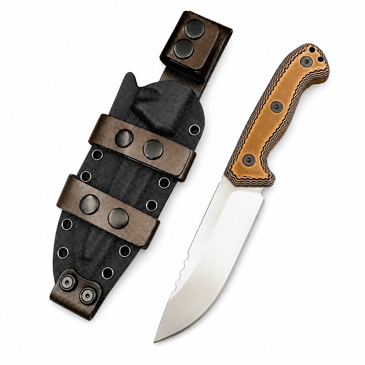 19268-main-white-clean Outdoor forged survival knife high hardness camping sharp portable knife - Image 1