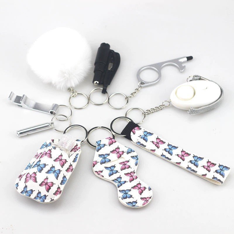 19585-main-white-clean Personal Defense Keychain Popular Self-Defense 10-Piece Set - Image 1