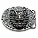 Dragon head knife buckle belt buckle knife