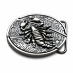 Scorpion knife buckle belt buckle knife